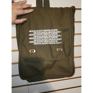 Vintage Y2K Nickelback Canvas Messenger Bag Unisex